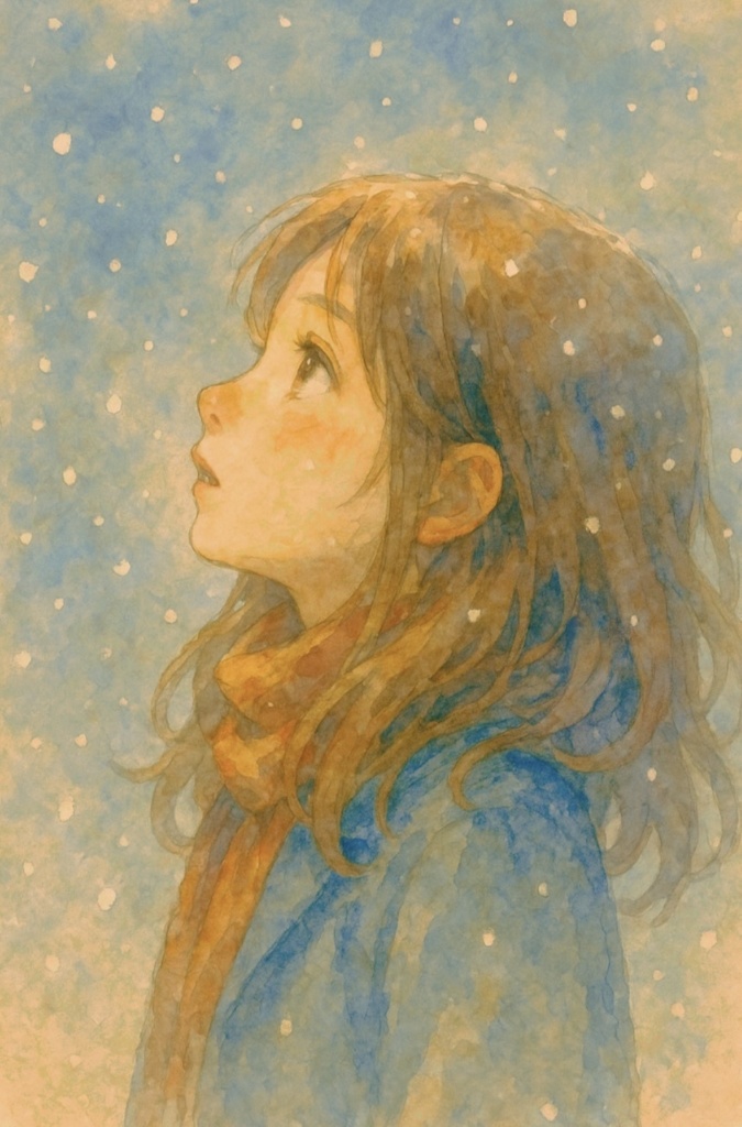 真白の小雪片（ましろの　こゆきひら）AI画像