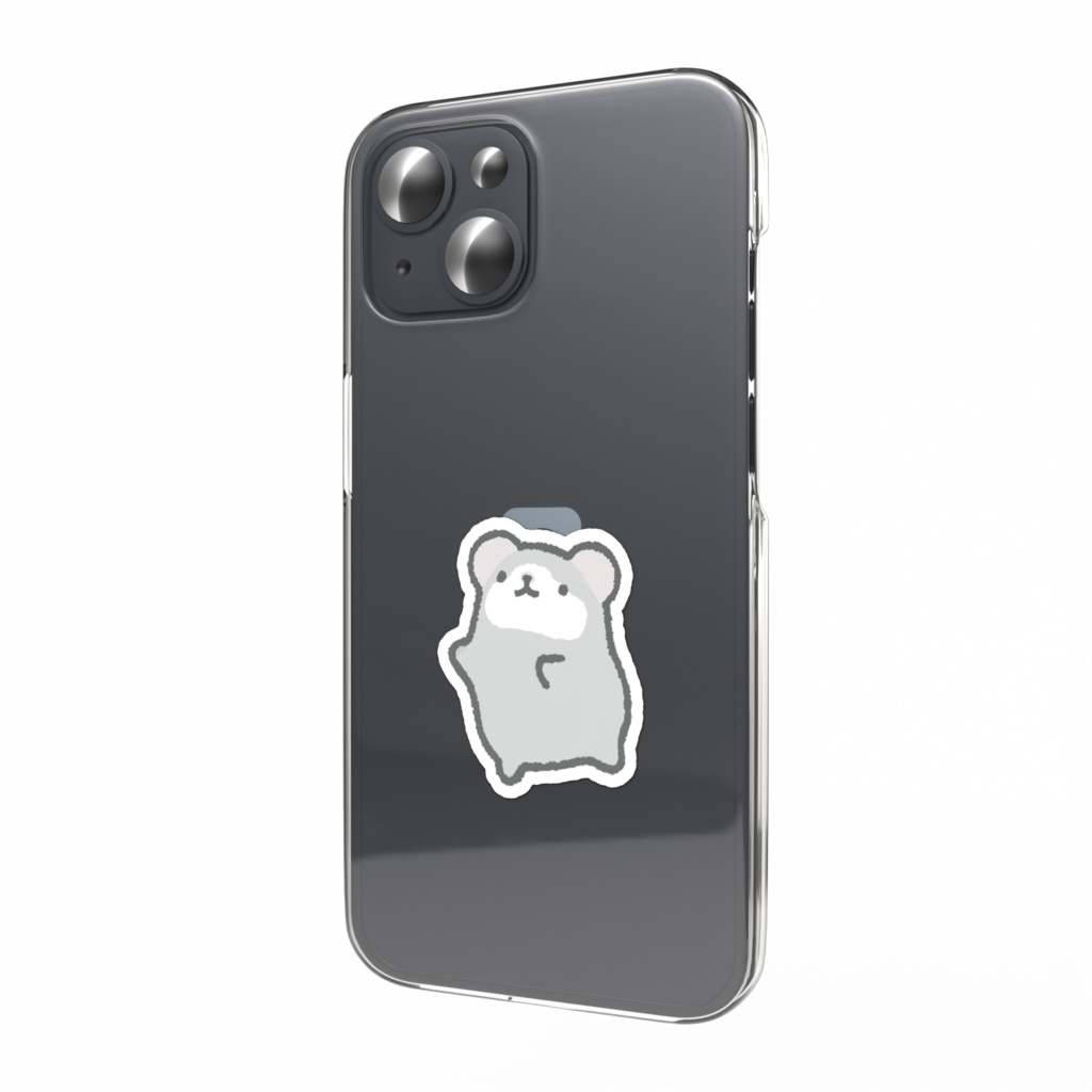 ぽこまるちゃん ステッカー 【まって〜!】