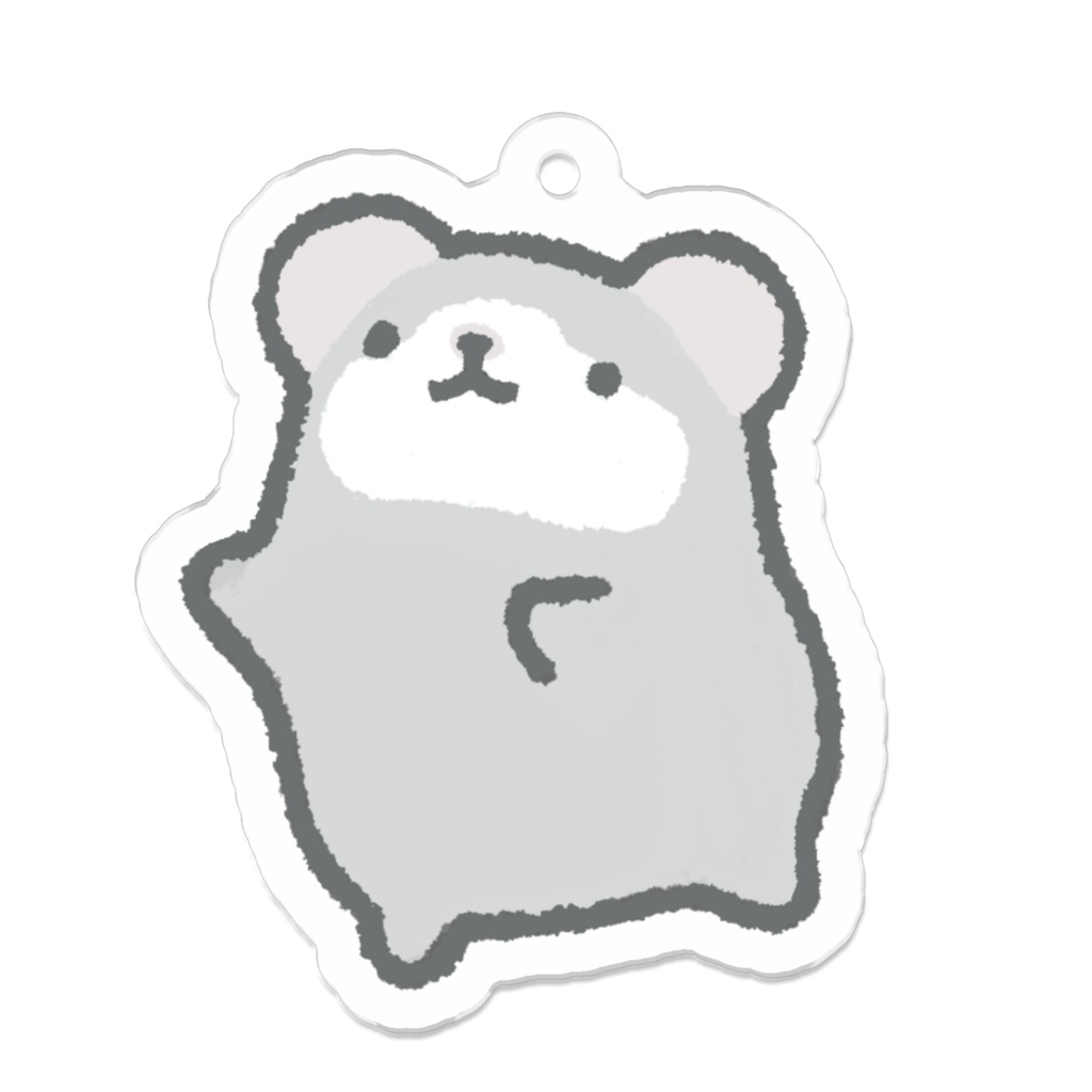 ぽこまるちゃん アクリルキーホルダー 【まって〜！】