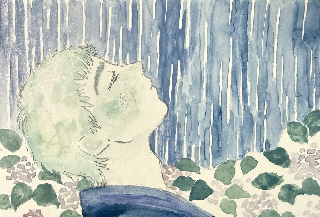 原画｢雨｣