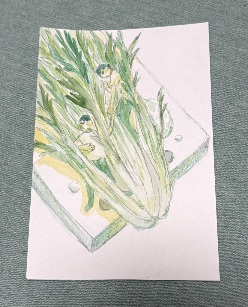 原画「水菜」
