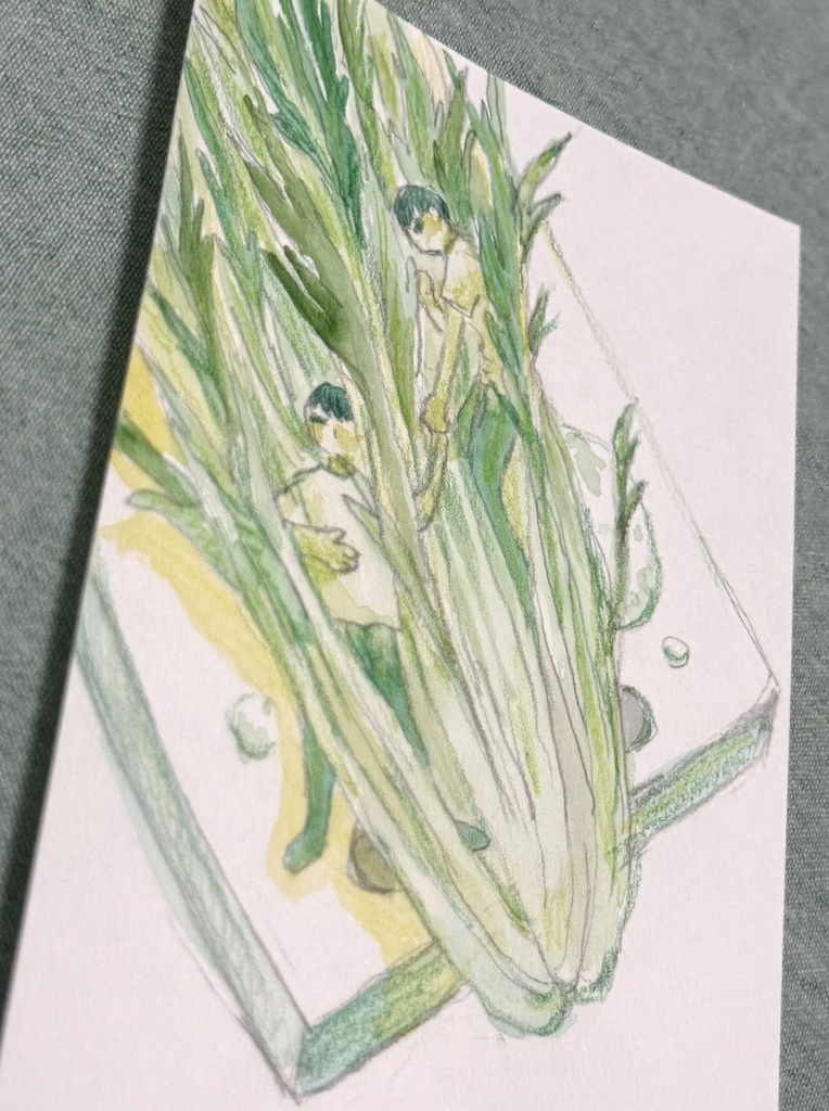 原画「水菜」