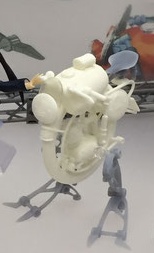 1/12スケール モノホイール1954′s 風味 のガレージキット(鳥脚付き)(3次 発送まで要7日間