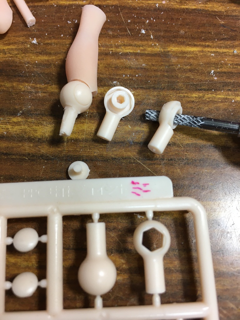 AKG01ガデ子ちゃん ふる可動12分の1スケール 3D プリンター 出力 3色 キット (c)acus/しのづかあつと 匿名配送あんしんBOOTHパック ネコポス ^^