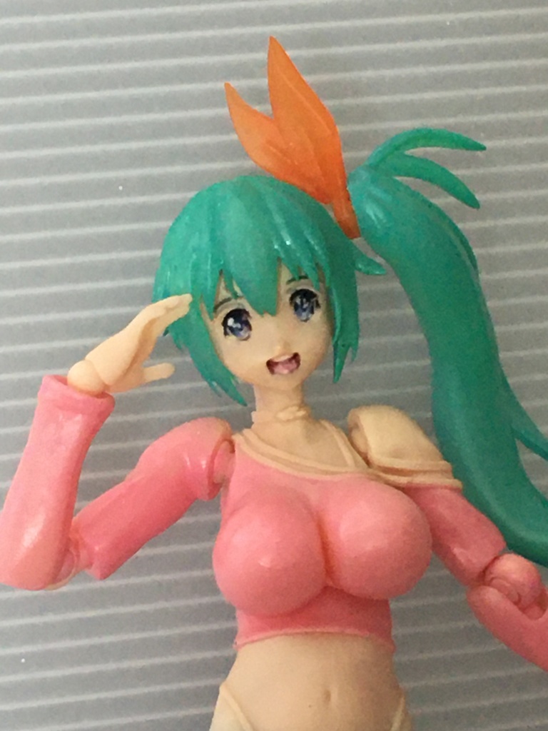 AKG01ガデ子ちゃん ふる可動12分の1スケール 3D プリンター 出力 3色 キット (c)acus/しのづかあつと 匿名配送あんしんBOOTHパック ネコポス ^^