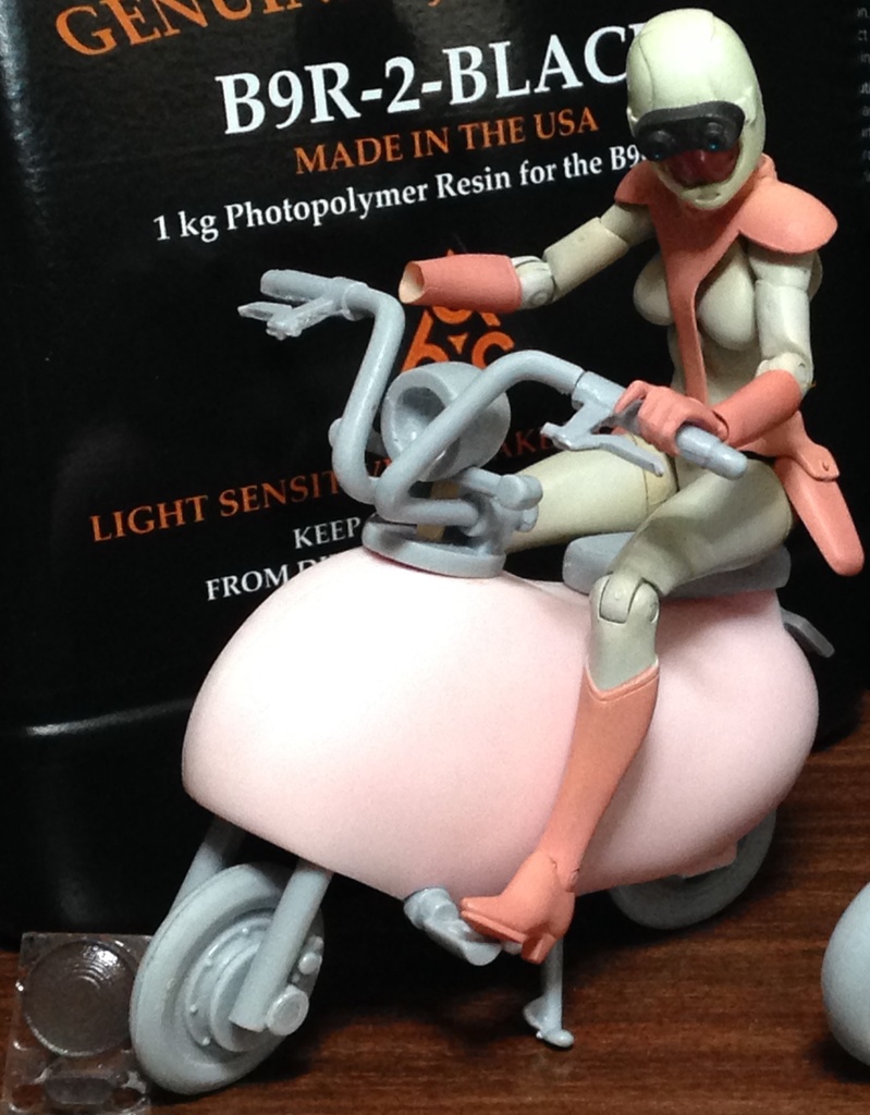 1/12スケール 電動バイクもたぽんこ風味(テイスト)キット