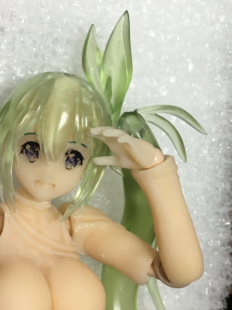 【AKG01(AKガーデン第1回のガデ子だよw)ガデ子ちゃん ハチイチふる可動】 8分の1スケール 3D プリンター 出力 3色 キット (c)acus/しのづかあつと ★販売中〜 匿名配送あんしんBOOTHパック ネコポス ガデ子ちゃん8分の1スケールキット販売ガデ(ハチイチうぇるバイクは別売です)