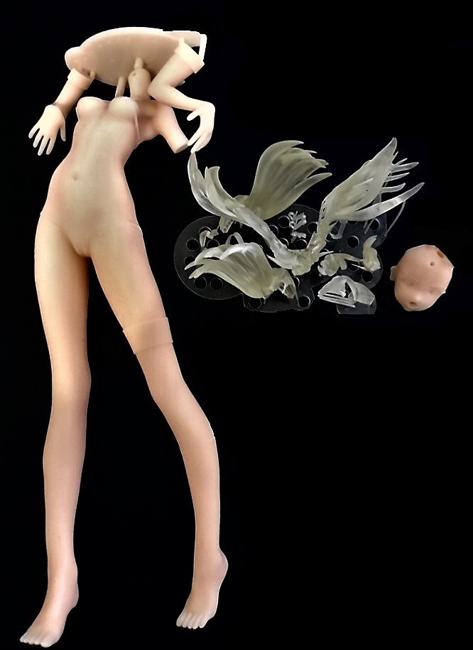 アズールレーン アドミラル・ヒッパー ちゃんの出力レジンキット(新頭部)(パレオ・スカート無しver)