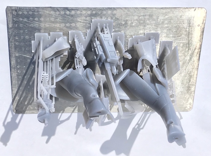 単品で決済して下さい 60サイズを二箱、60サイズを2箱、60サイズの料金で発送できません 「アドミラル・ヒッパーちゃん戦闘服ver」 7分の1出力レジンkit★二次創作通販