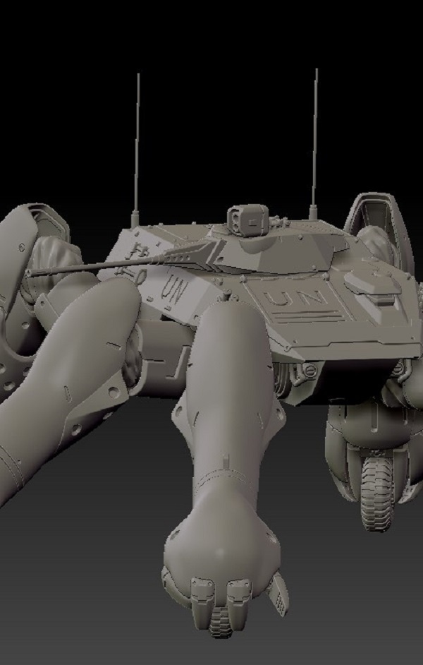 機動警察パトレイバー2 the Movie 「 35Scale TYPE98Radh (98式 ラーダー)」送料込み