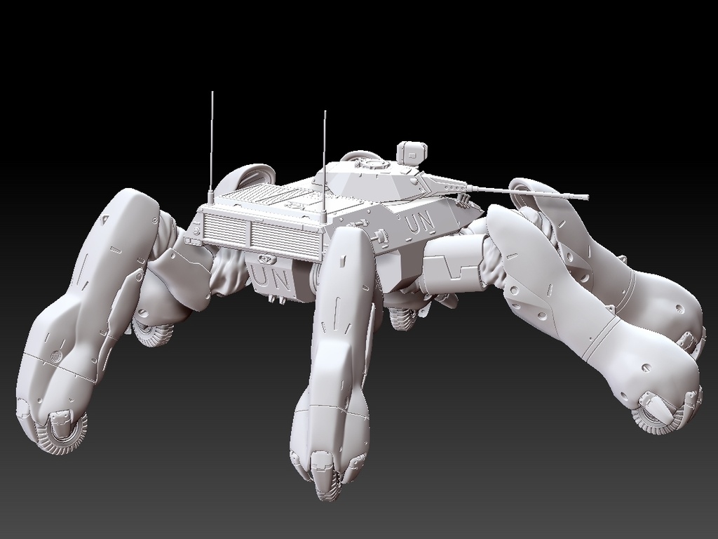 機動警察パトレイバー2 the Movie 「 35Scale TYPE98Radh (98式 ラーダー)」送料込み