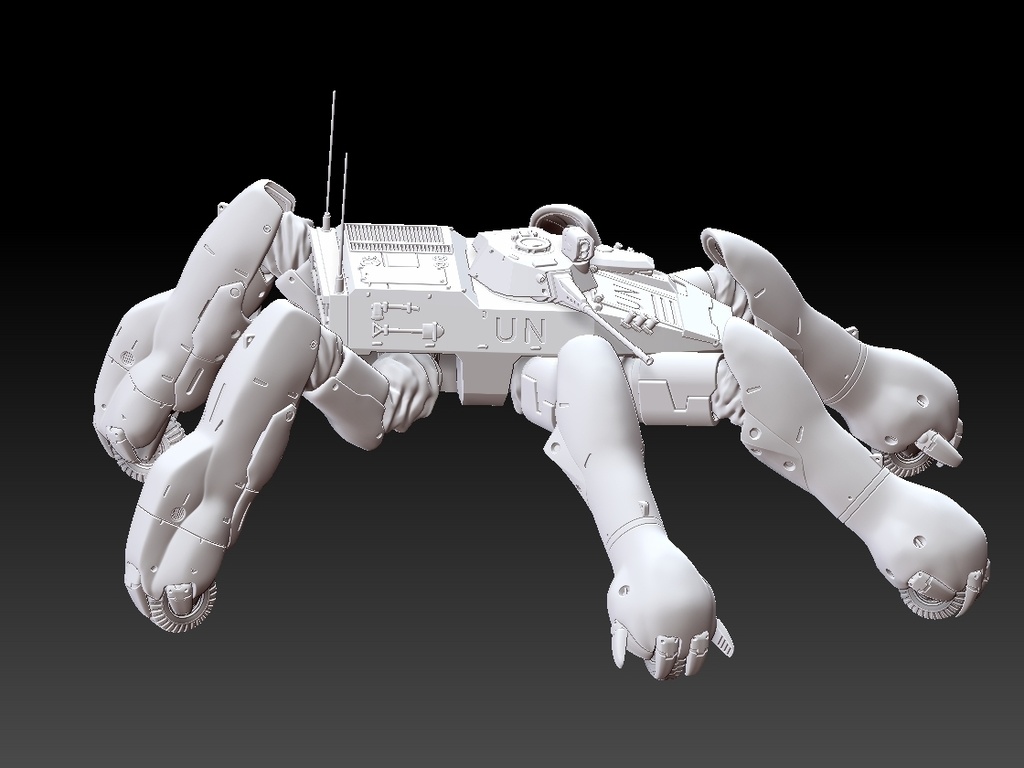機動警察パトレイバー2 the Movie 「 35Scale TYPE98Radh (98式 ラーダー)」送料込み