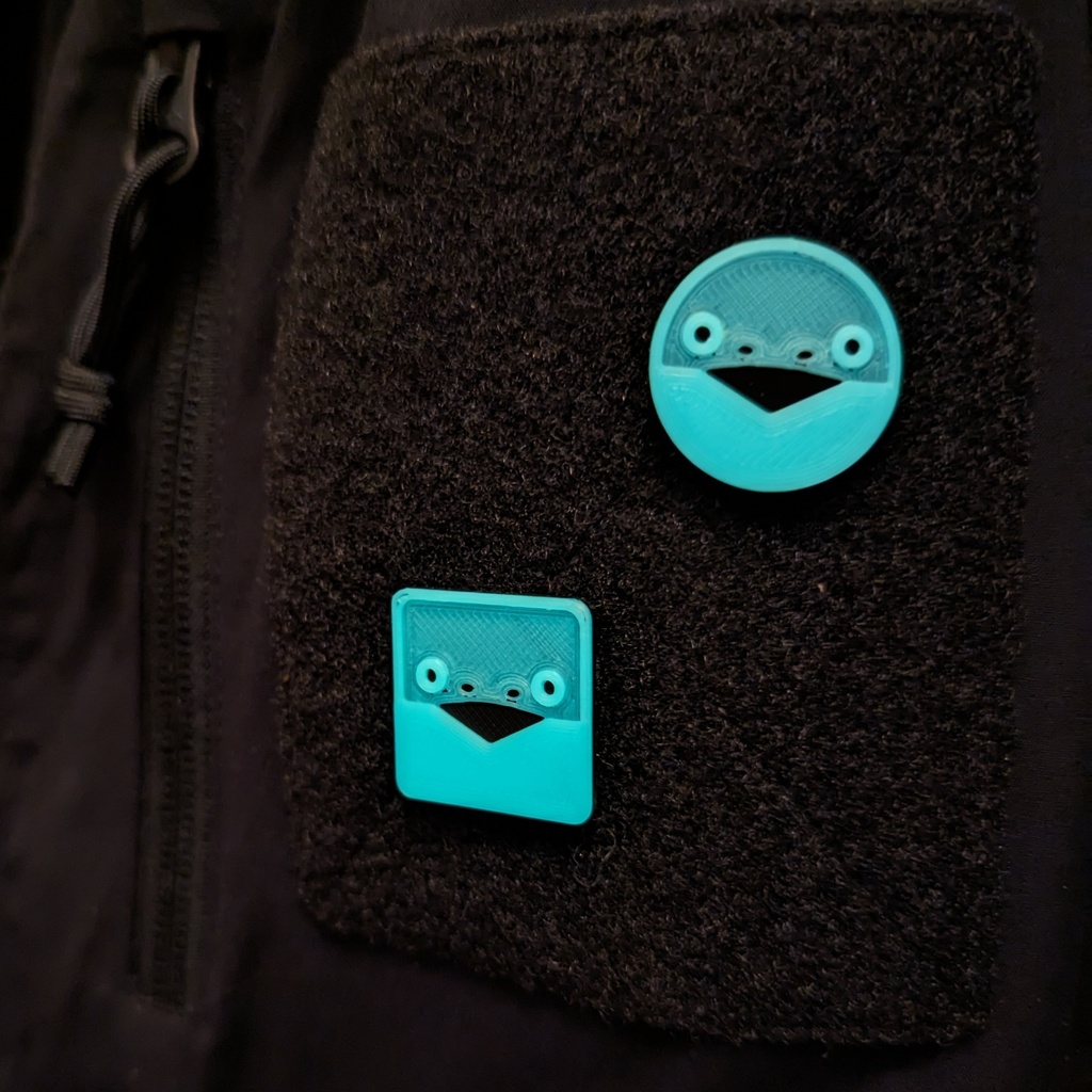 サカバンバスピス蓄光1インチパッチ