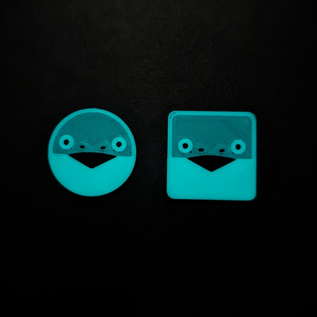 サカバンバスピス蓄光1インチパッチ