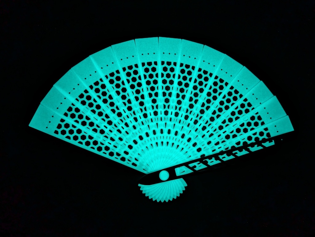 そうぎ屋の蓄光扇子®
