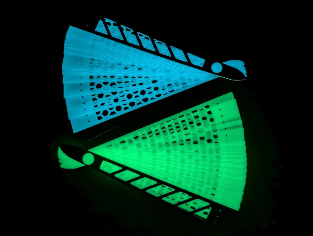 そうぎ屋の蓄光扇子®