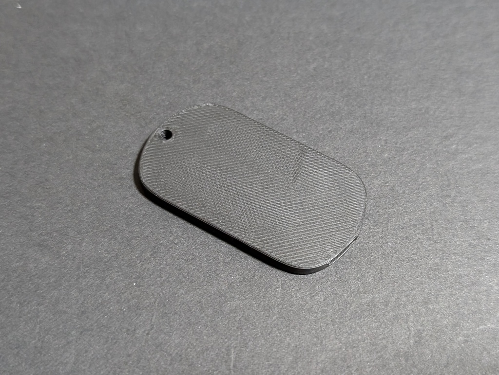 ドッグタグ型ホイッスル