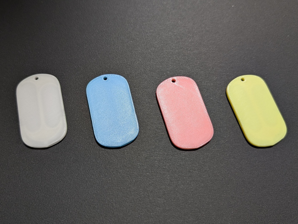 ドッグタグ型ホイッスル