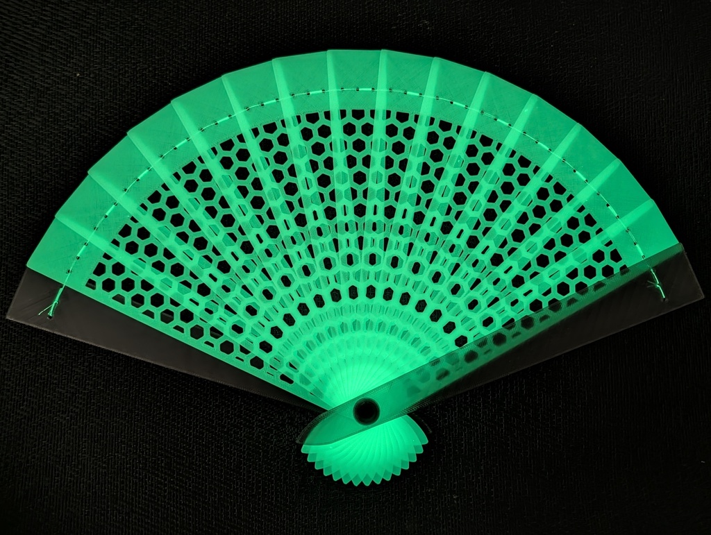 そうぎ屋の蓄光扇子® 2025Ver.