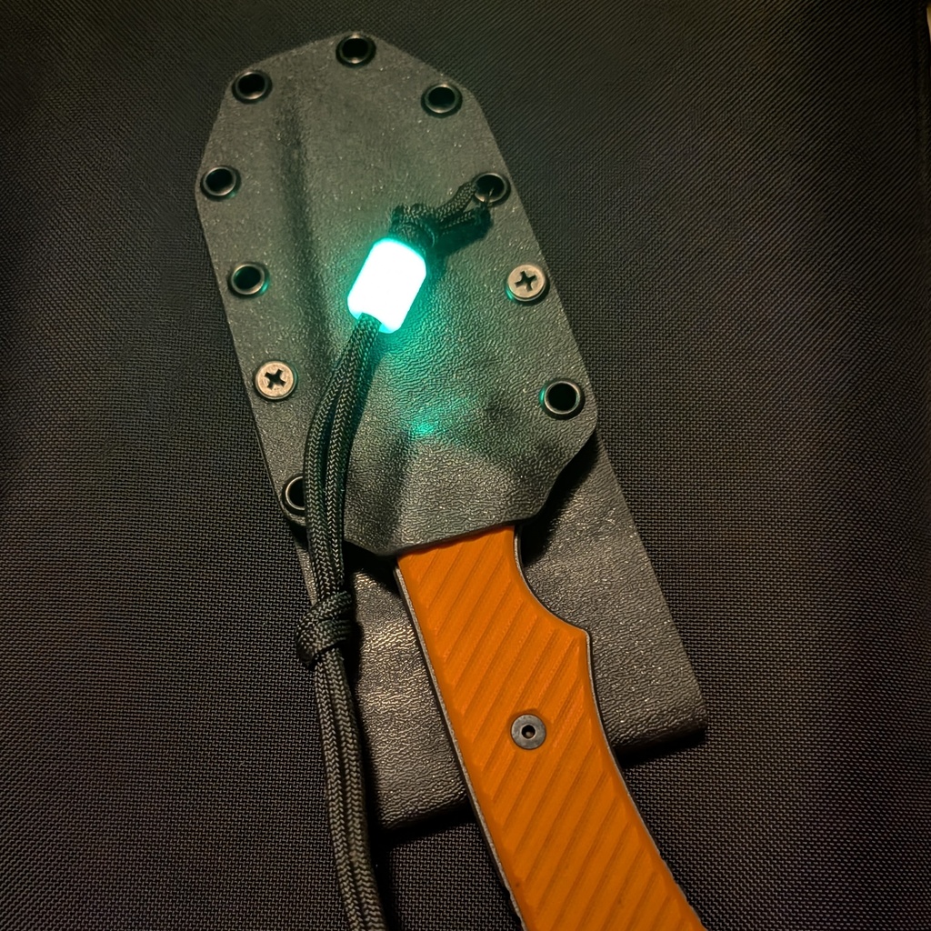 蓄光ナイフビーズ Ultraglow PETG 採用版