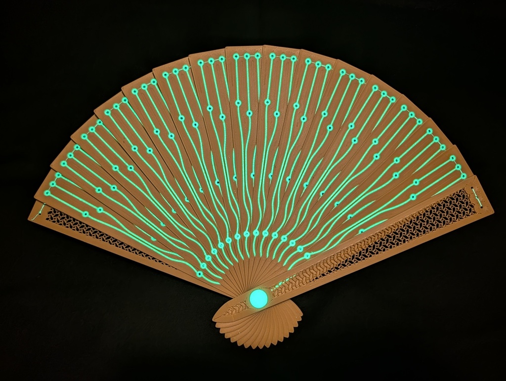 そうぎ屋の蓄光扇子® 2026Ver.