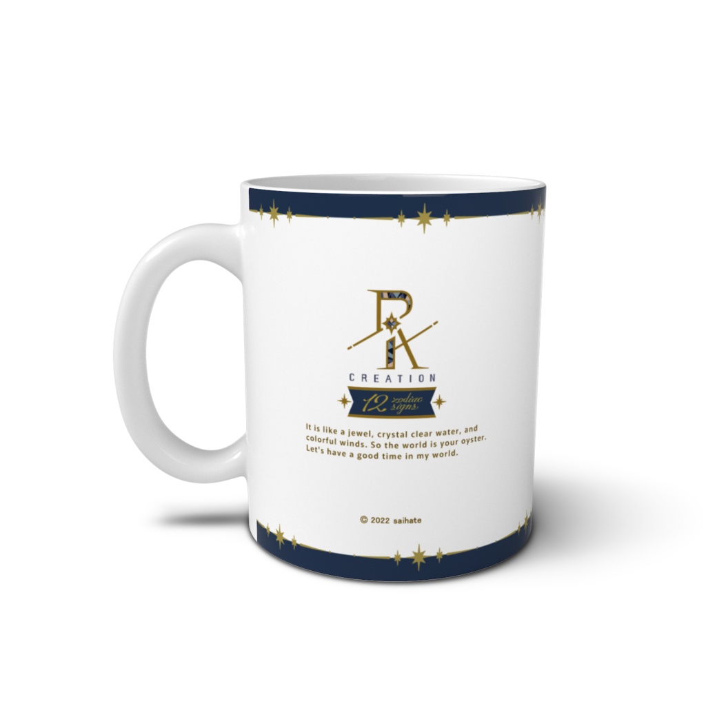DiA CREATION zodiac signs マグカップ<冬の星座>