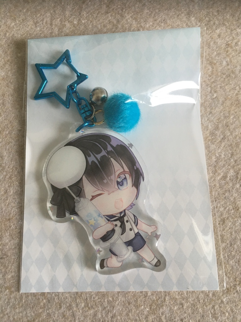 天使のえるアクリルキーホルダー【ドーミング加工有り/FANBOX先行支援者様のみ購入可能】