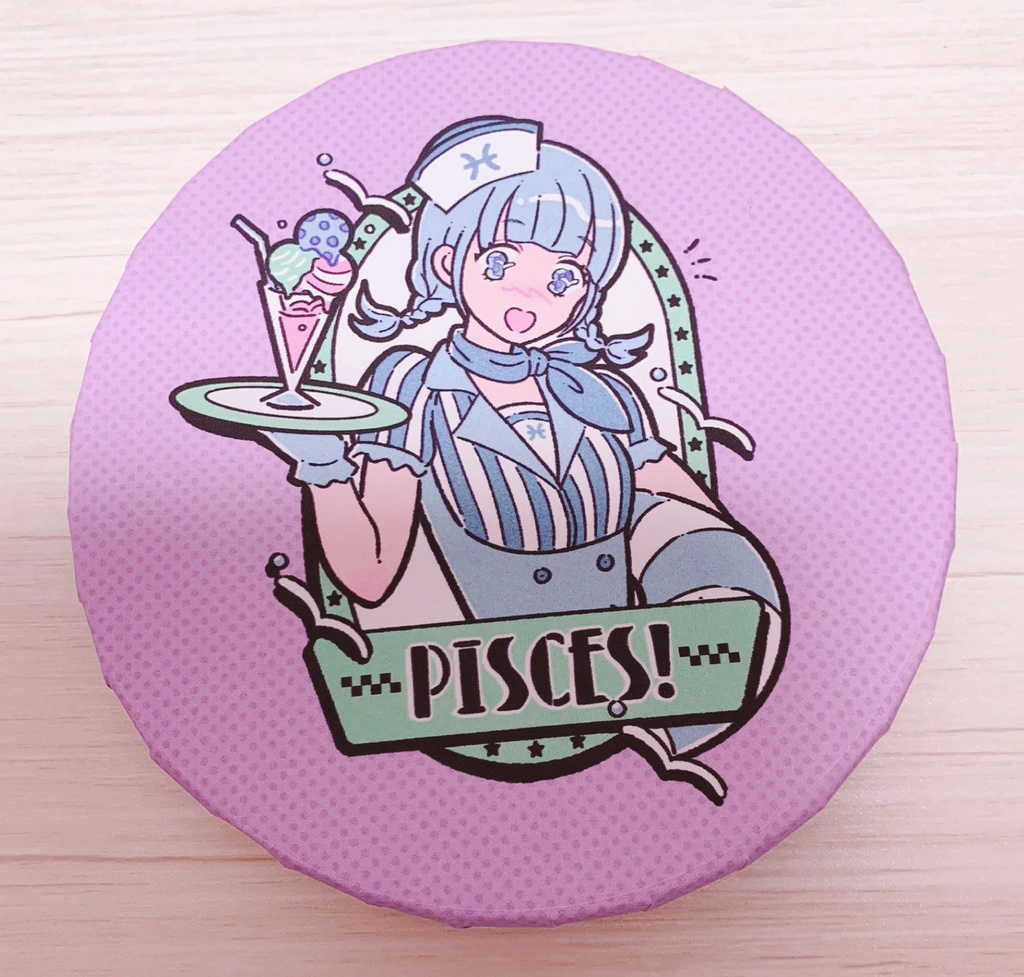 【NEW】丸型キャンバス【うお座】