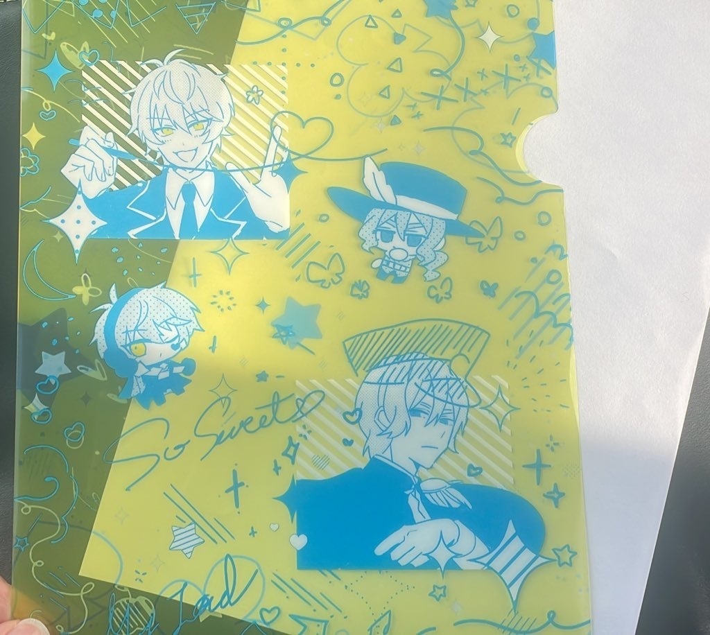 ジョー仁A5クリアファイル