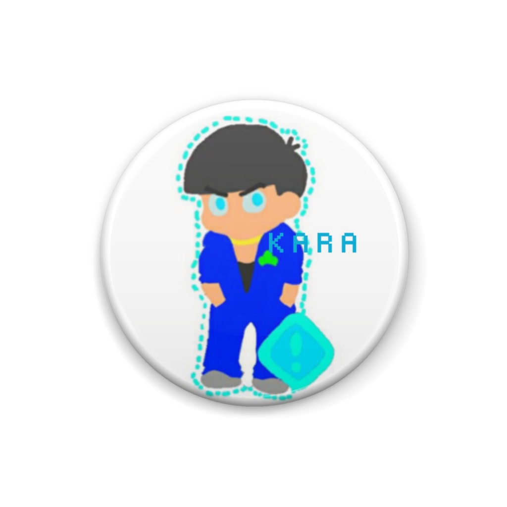 kara 缶バッチ