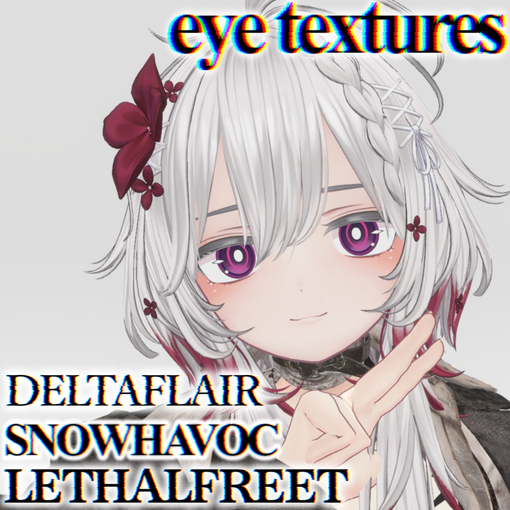 【VERMILION3アバター対応】魅惑eye texture