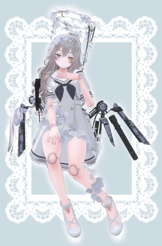 【VERMILION3アバター対応】DOLL 球体関節人形 Body Texture