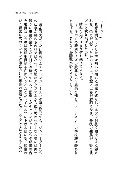 嵐の先、天を掴め