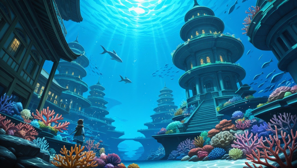 【海底都市の前触れ】クトゥルフ神話TRPG向けBGM|CoC/フリーBGM