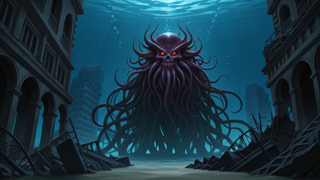 【名状しがたきものの祝福】クトゥルフ神話TRPG向けBGM|CoC/フリーBGM