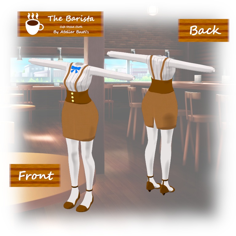 【複数アバター対応】The Barista