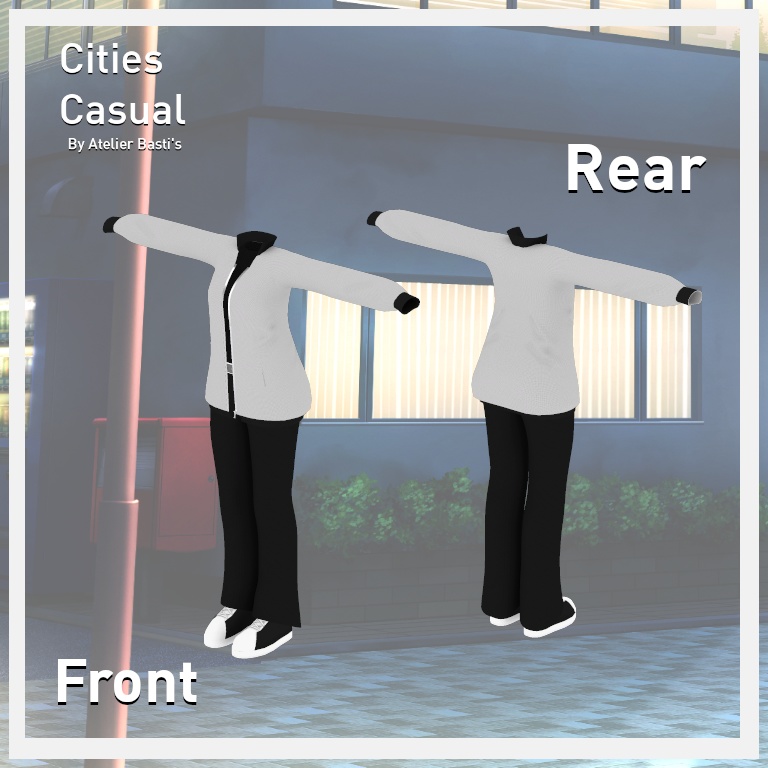 【複数アバター対応】Cities Casual