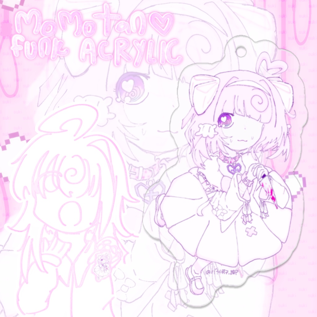 ももたん♡ふぁんく アクキー