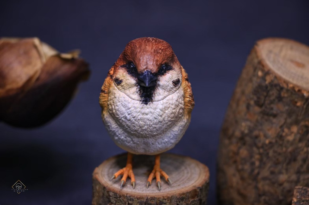 スズメモデル(1:1)