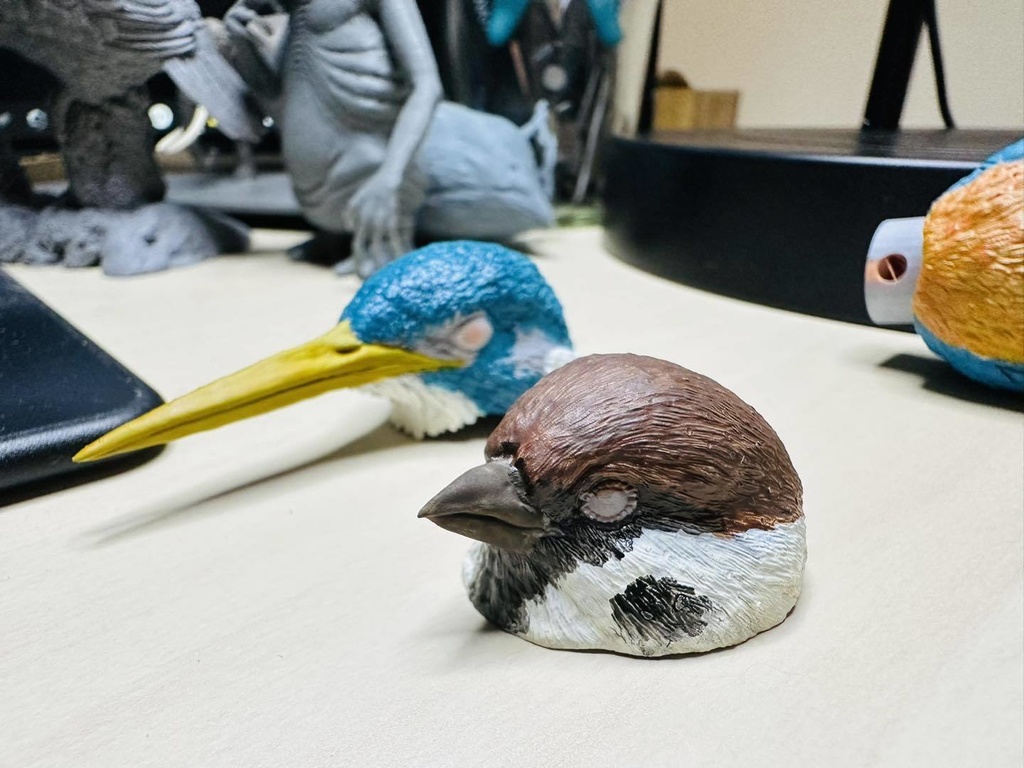 スズメモデル(1:1)