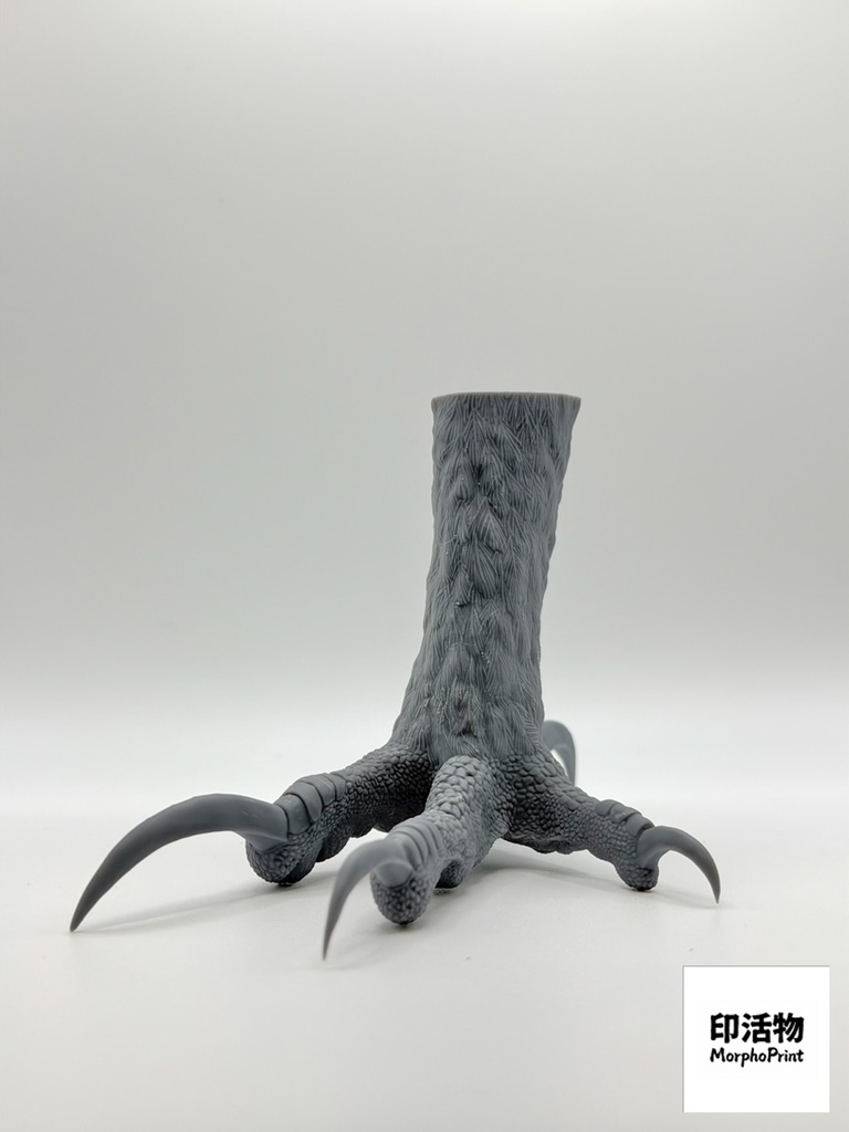 猛禽之握:クマタカ 1:1 爪部標本モデル(未塗装キット)