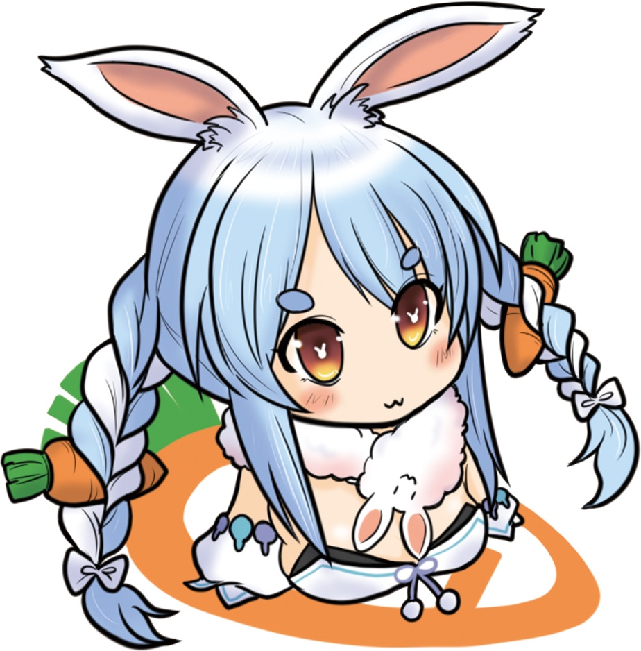 兎田ぺこら　アクリルキーホルダー【ホロライブ３期生】