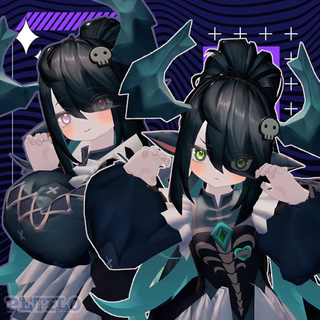 【バジリスク対応】Innocent Heart 【✦20種類✦Eye & Make texture】