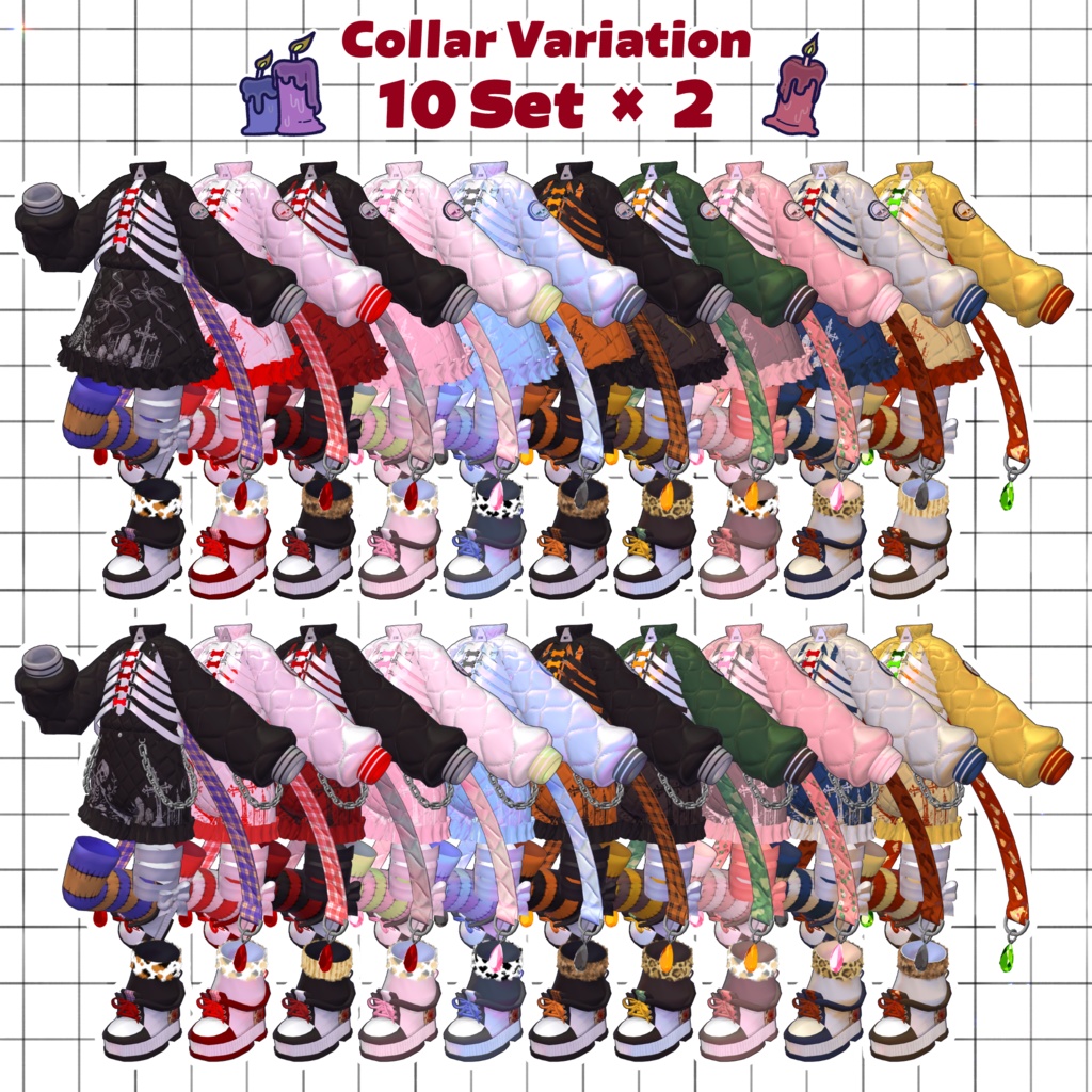 【2アバター対応】Sweet Cemetery