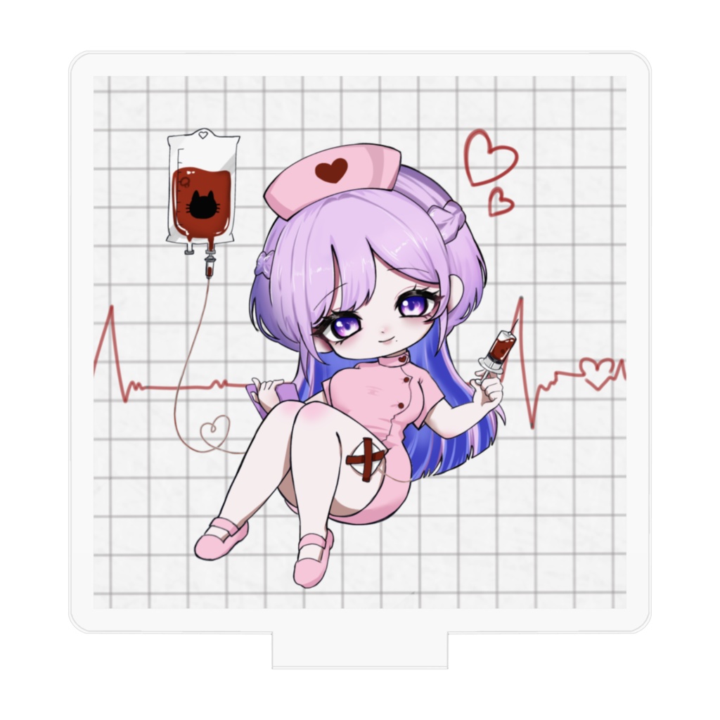 ナース服SDアクリルフィギュア