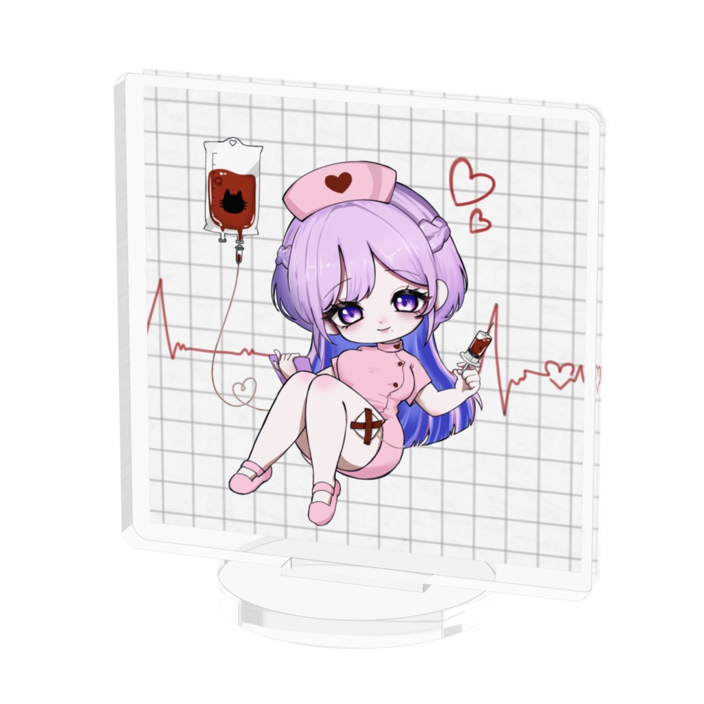 ナース服SDアクリルフィギュア