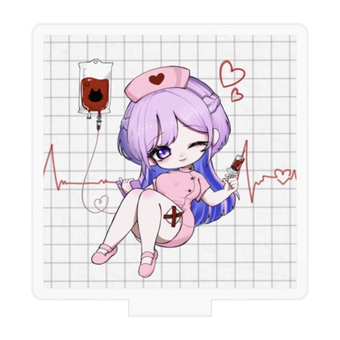 ナース服SDアクリルフィギュア