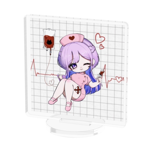 ナース服SDアクリルフィギュア