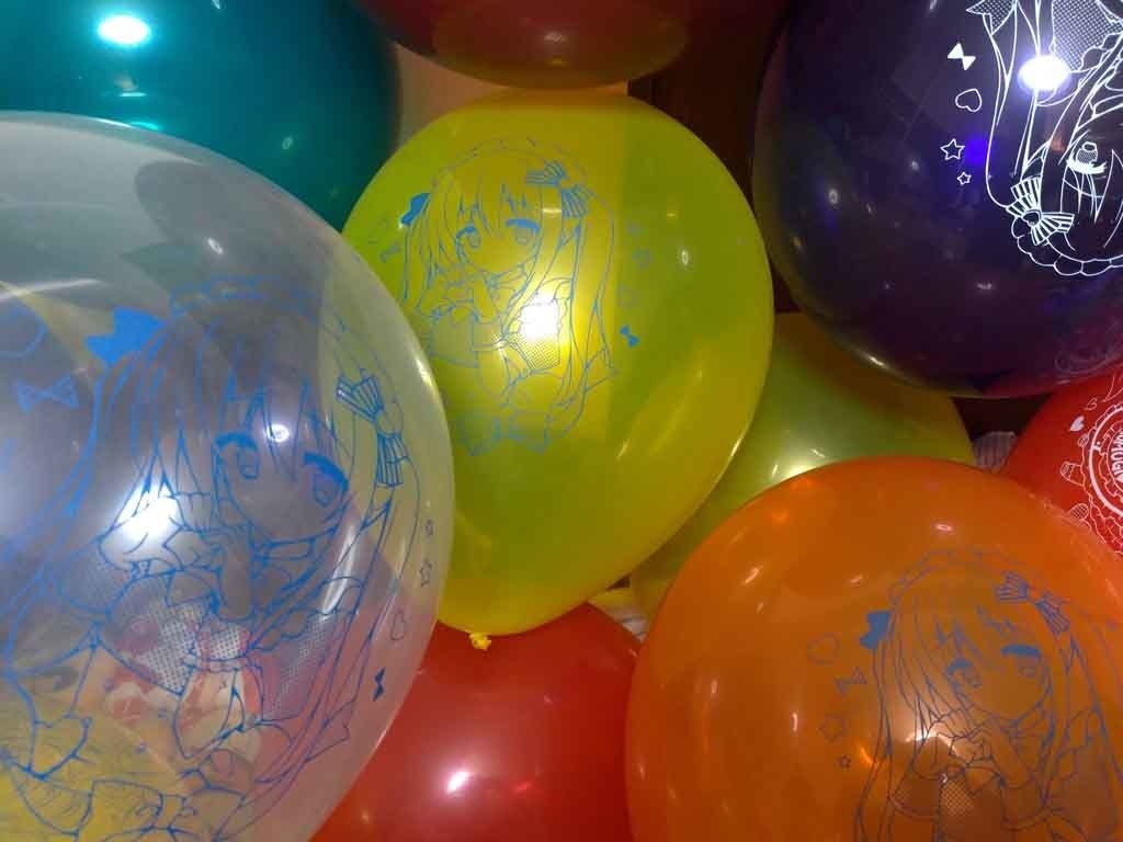 癒やしのメイドさん風船【受注生産】