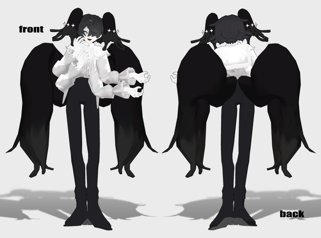 人外お兄さん3Dモデル「シャ・ソア=レ」Ver2.1